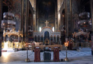 Interiour of St. Vladimir Cathedral in Kiev