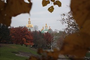 Autumn in Kiev Pechersk Lavra