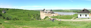 Панорама Хотинской крепости
