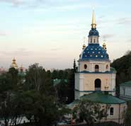 Vydubychi Monastery bell tower