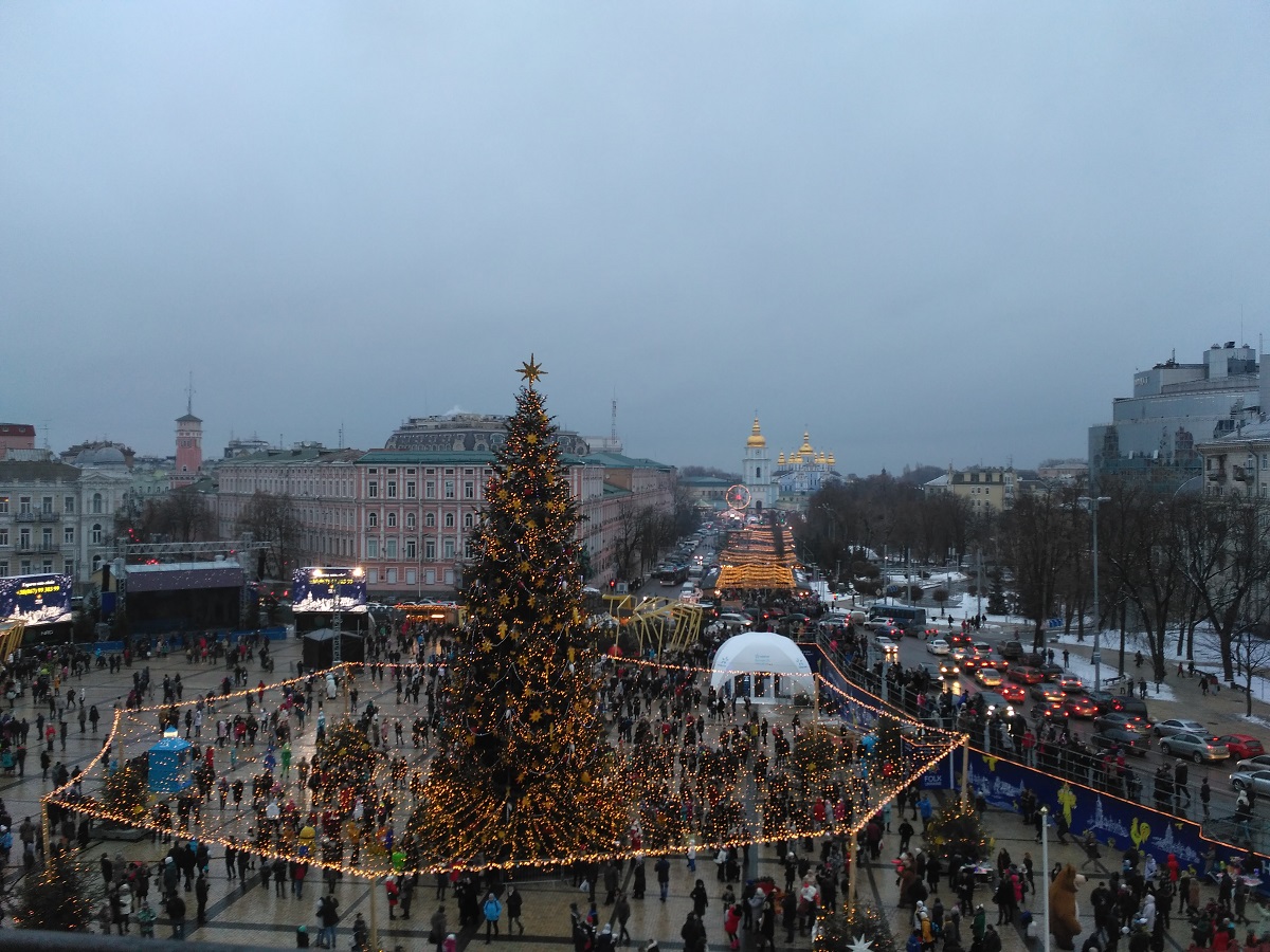 Экскурсия новогодний Киев