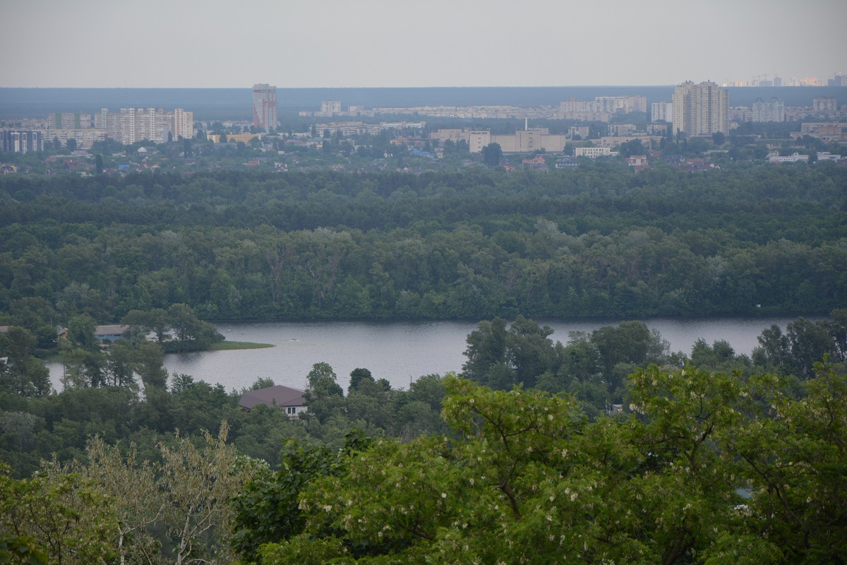 Panoramic views of Kyiv