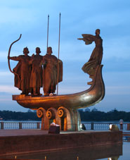 Памятник Основателям Киева (Ладья)