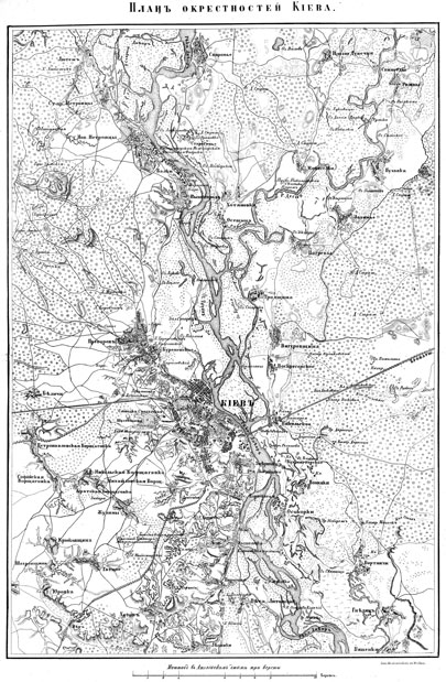 Plan de Kiev 1850