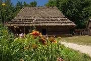 Pirogovo open-air museum in Kiev, Ukraine
