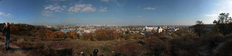 Панорама с горы Щекавица