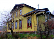 Деревяный домик на Щекавице