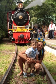 Детская железная дорога Киев